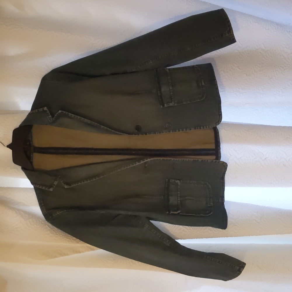 Vintage J. Crew denim blazer